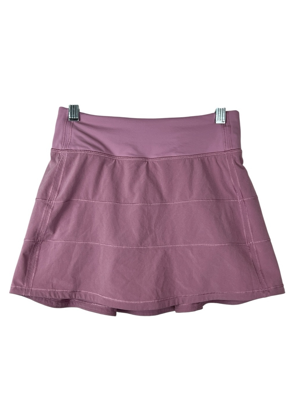 Lululemon Pace Rival Mid Rise Skirt 15” Length Pink Taupe